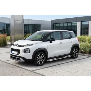 Side Steps Tayga V2 (2 pcs, Aluminum) Citroen C-3 Aircross 2017-2024 photo 1