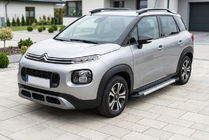 Citroen C-3 Aircross 2017-2024 Side Steps Vision New Grey (2 pcs, Aluminum) photo 1