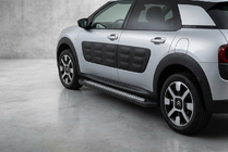 Citroen Cactus 2014-2020 Side Steps Vision New Black (2 pcs, Aluminum) photo 1