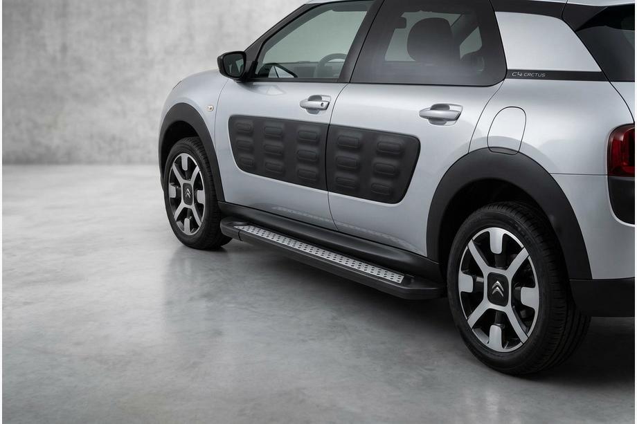 Citroen Cactus 2014-2020 Side Steps Vision New Black (2 pcs, Aluminum) Image