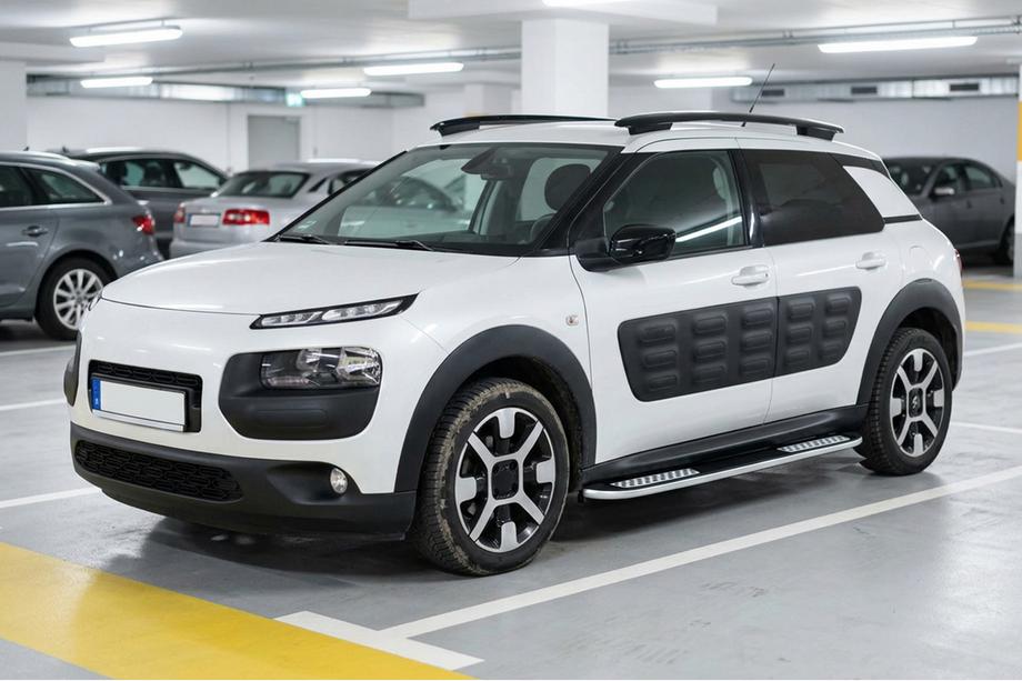 Citroen Cactus 2014-2020 Side Steps Tayga V2 (2 pcs, Aluminum) Image