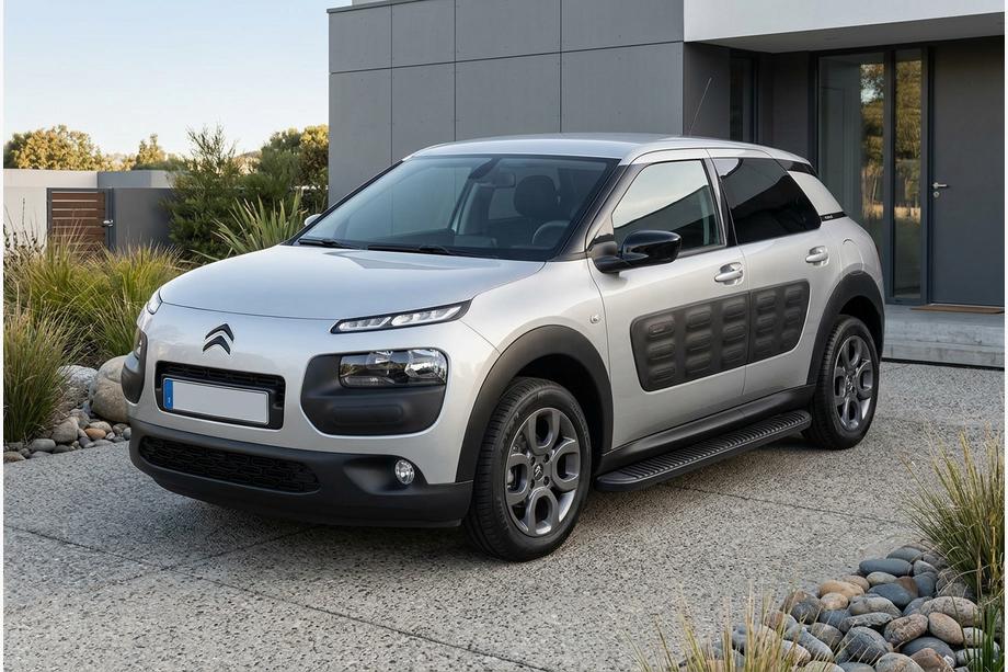 Citroen Cactus 2014-2020 Side Steps Tayga Black (2 pcs, Aluminum) Image