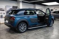 Citroen Cactus 2014-2020 Side Steps Tayga Grey (2 pcs, Aluminum) photo 1