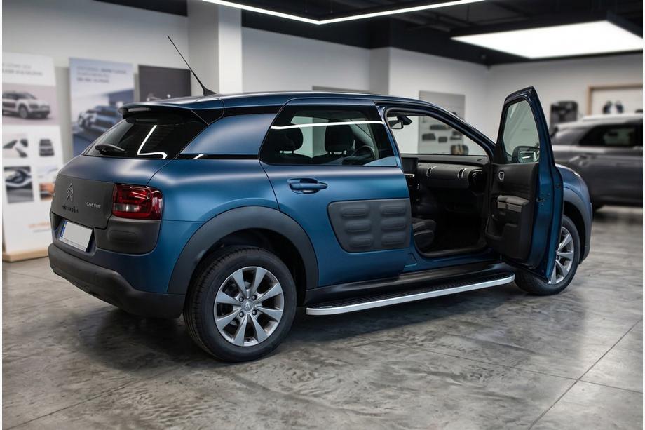 Citroen Cactus 2014-2020 Side Steps Tayga Grey (2 pcs, Aluminum) Image