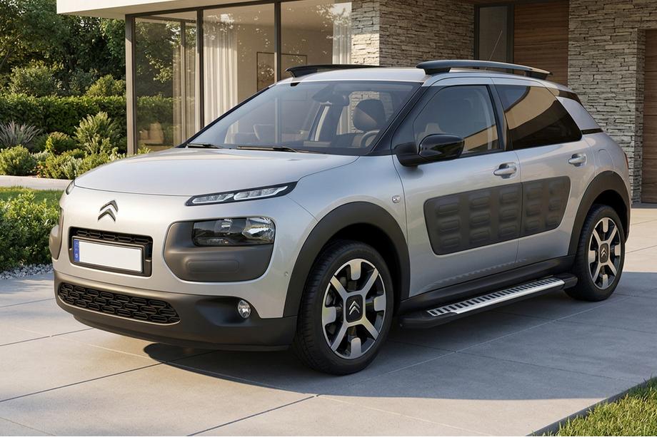 Citroen Cactus 2014-2020 Side Steps Line (2 pcs, Aluminum) Image