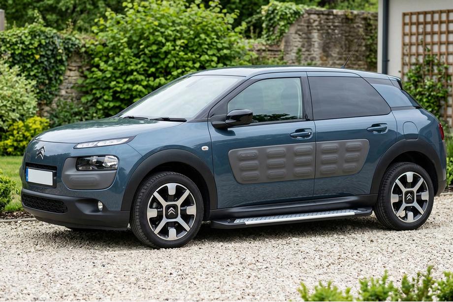 Citroen Cactus 2014-2020 Side Steps Allmond Grey (2 pcs, Aluminum) Image