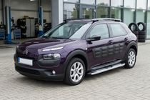 Citroen Cactus 2014-2020 Side Steps Mevsim Grey (2 pcs, Aluminum) photo 1