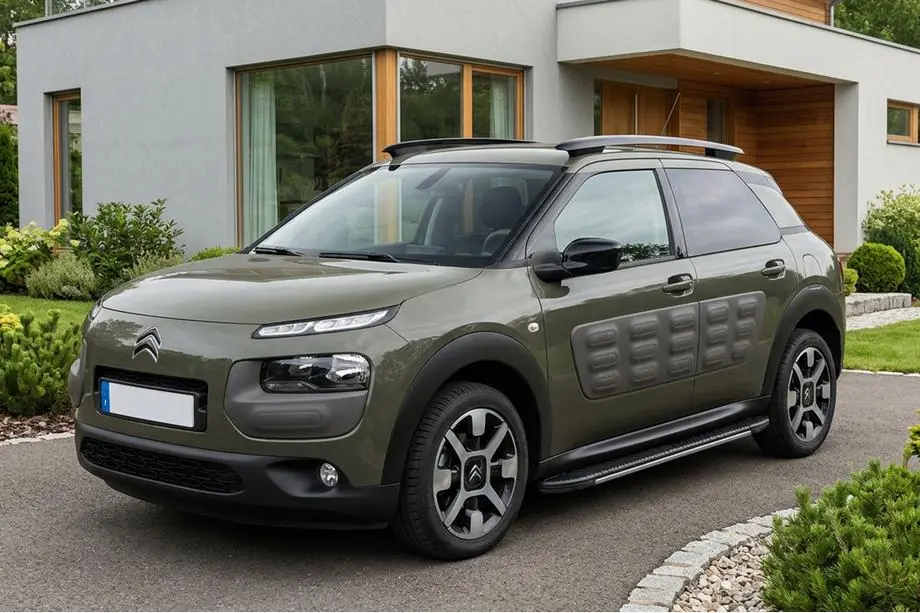Citroen Cactus 2014-2020 Side Steps Bosphorus Grey (2 pcs, Aluminum) Image