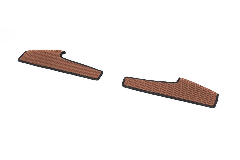 Peugeot Partner Tepee 2008-2018 EVA Floor Mats (brick red) Front + rear + door sills (5 pcs) Photo 8