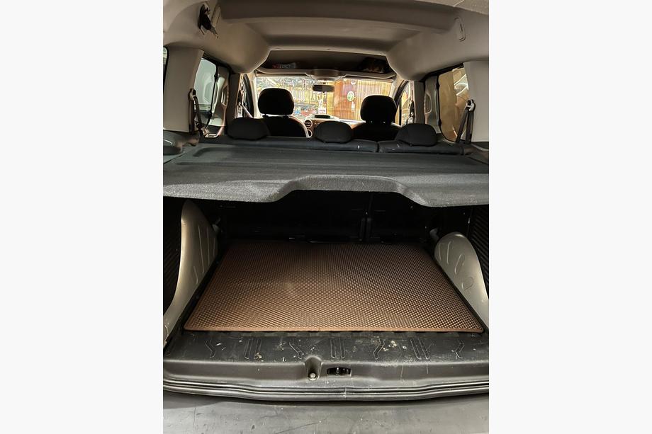 Peugeot Partner Tepee 2008-2018 Trunk mat (EVA, brick) Image