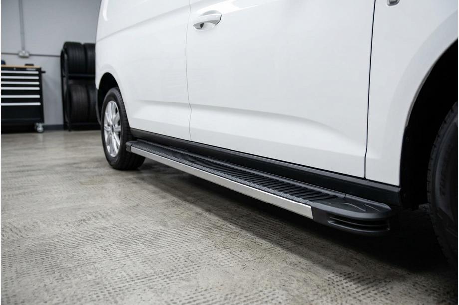 Volkswagen Caddy 2020- Side Steps Maya V1 (2 pcs, Aluminum) Image