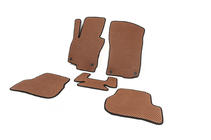Skoda Octavia II A5 2006-2010 EVA Floor Mats (brick red) photo 2