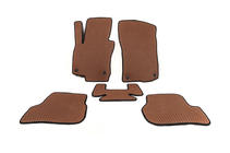 Skoda Octavia II A5 2010-2013 EVA Floor Mats (brick red) photo 1