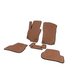 EVA Floor Mats (brick red) Skoda Octavia II A5 2010-2013 photo 2