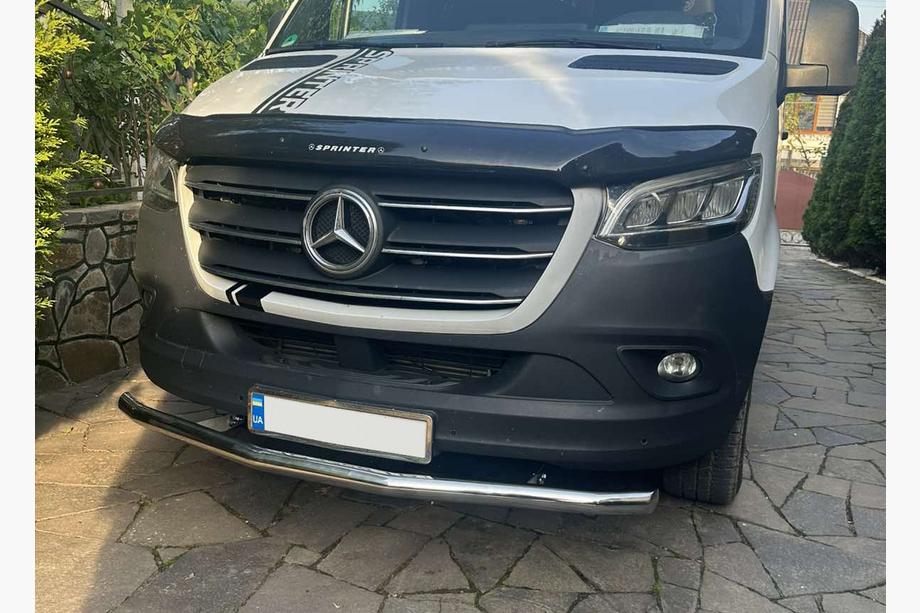 Mercedes Sprinter W907/W910 2018- Front Bar ST008 (Stainless Steel) Image