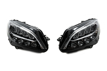 Mercedes C-class W205 2014-2021 Front headlights (2 pcs, without modules, facelift) photo 2