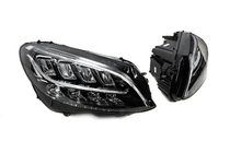 Mercedes C-class W205 2014-2021 Front headlights (2 pcs, without modules, facelift) photo 8
