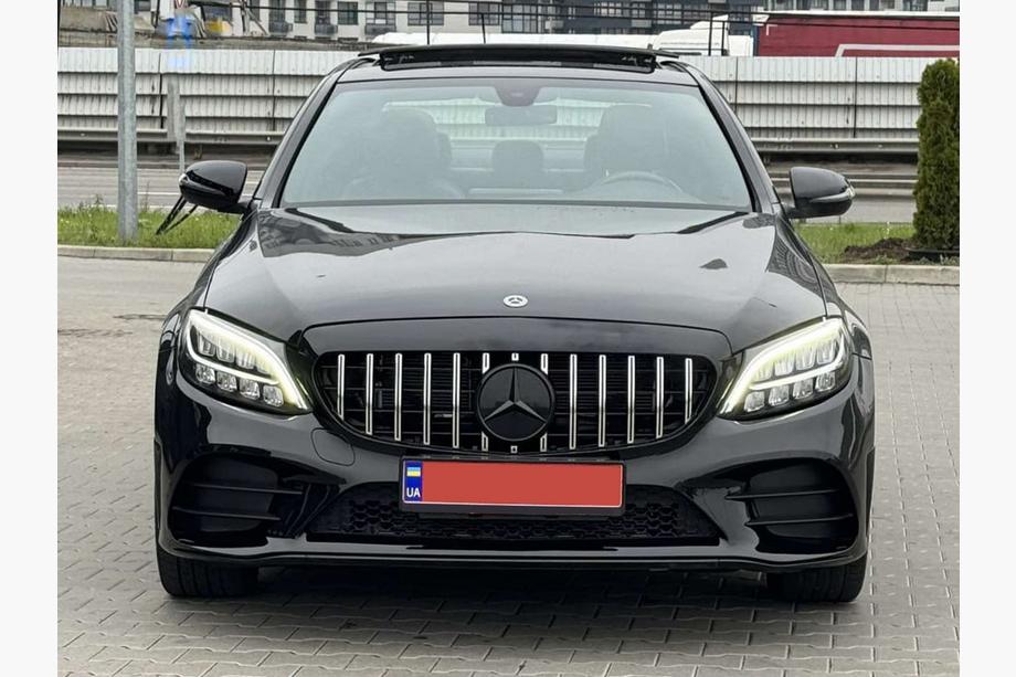 Mercedes C-class W205 2014-2021 Front headlights (2 pcs, without modules, facelift) Image