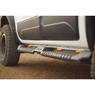Side Steps Dakar V2 with LED (2 pcs, metal) photo 1