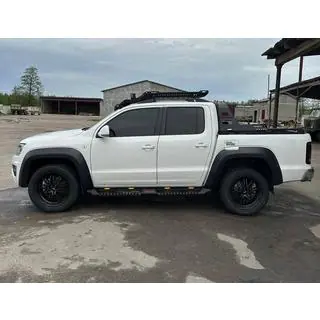 Side Steps Dakar V2 with LED (2 pcs, metal) photo 3