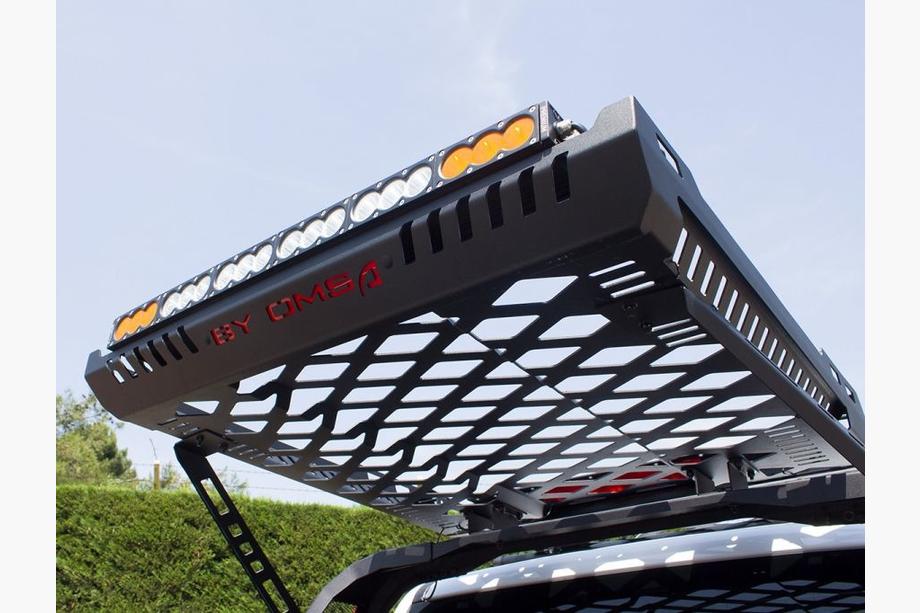 Volkswagen Amarok 2010-2022 Roof Basket for Roll Bar Dakar 100x100cm Photo 3