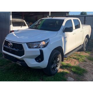 Side Steps Dakar V1 without LED (2 pcs, metal) Toyota Hilux 2015- photo 4