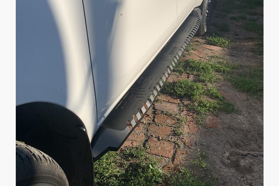 Toyota Hilux 2015- Side Steps Dakar V1 without LED (2 pcs, metal) Image