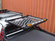 Toyota Hilux 2015- Roof Basket for Roll Bar Dakar (100x100 cm) photo 4