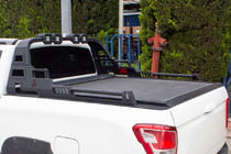 Toyota Hilux 2015- Dakar Roll Bar with LED (for Roll Covers) photo 2