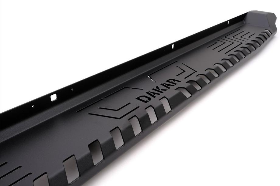 Toyota Hilux 2006-2015 Side Steps Dakar Black V1 without Lighting (2 pcs, Metal) Photo 4
