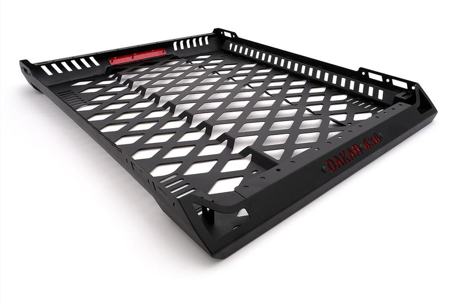 Toyota Hilux 2006-2015 Roof Basket for Roll Bar Dakar (100x100 cm) Photo 6