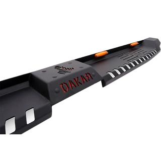 Side Steps Dakar V2 with LED (2 pcs, Metal) SsangYong Musso ІІ 2018- photo 2