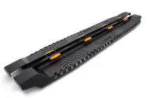SsangYong Musso II 2018– Side Steps Dakar V1 with LED (2 pcs, metal) photo 1