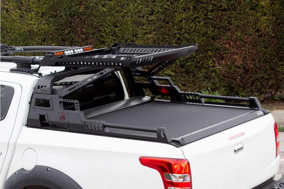 Nissan Navara/NP300 2016- Roll Bar with Basket Dakar (for Roll Covers) Image