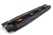 Mitsubishi L200 2006-2015 Side Steps Dakar V1 with LED (2 pcs, metal) photo 1