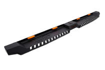 Mitsubishi L200 2006-2015 Side Steps Dakar V2 with LED (2 pcs, metal) photo 6