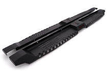 Mitsubishi L200 2006-2015 Side Steps Dakar V2 without LED (2 pcs, metal) photo 1