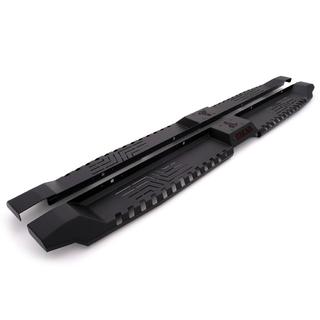 Side Steps Dakar V2 without LED (2 pcs, metal) Mitsubishi L200 2006-2015 photo 1