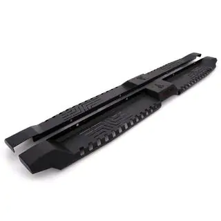 Side Steps Dakar V2 without LED (2 pcs, metal) Mitsubishi L200 2006-2015 photo 1