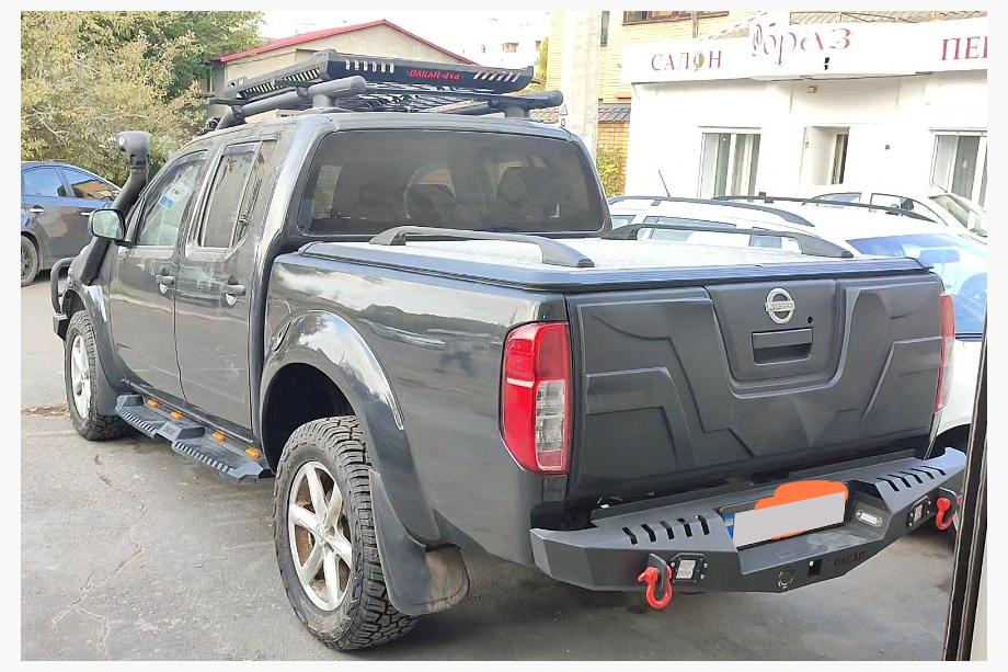 Mitsubishi L200 2006-2015 Roof Basket for Roll Bar Dakar (100x100cm) Photo 2