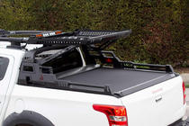 Mercedes X class 2017-2020 Roll Bar with Basket Dakar (for Roll Covers) photo 1