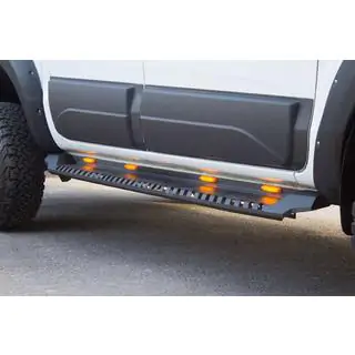 Side Steps Dakar V1 with LED (2 pcs, metal) photo 2