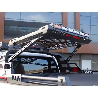 Roof Basket for Roll Bar Dakar 100x100cm Fiat Fullback 2016- photo 3