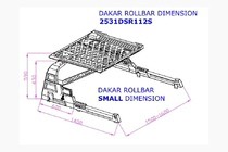 Fiat Fullback 2016- Roll Bar with Basket Dakar photo 5