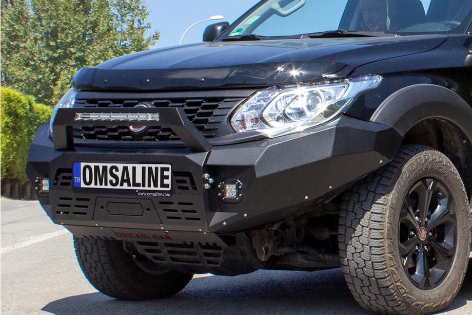 Fiat Fullback 2016- Front bumper with skid plate Dakar Photo 1