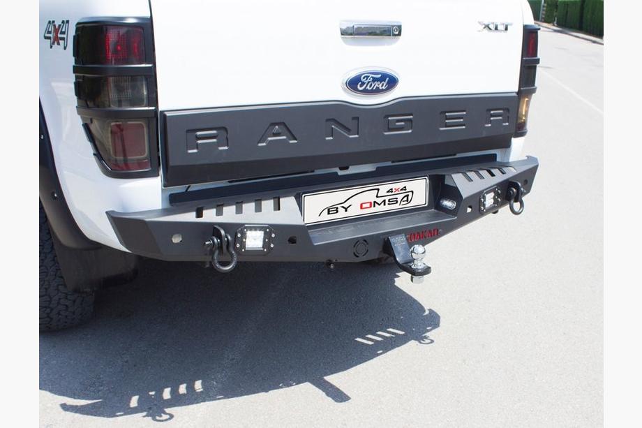 Ford Ranger 2011–2022 Reinforced Rear Bumper Dakar V1 Image