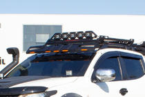 Ford Ranger 2007-2011 Windshield Visor (LED) photo 1