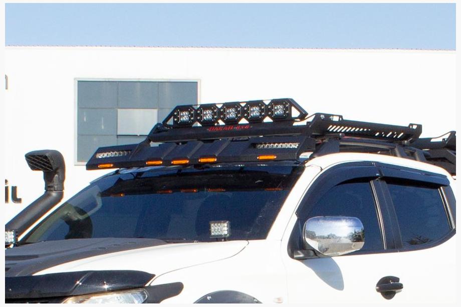 Ford Ranger 2007-2011 Windshield Visor (LED) Image