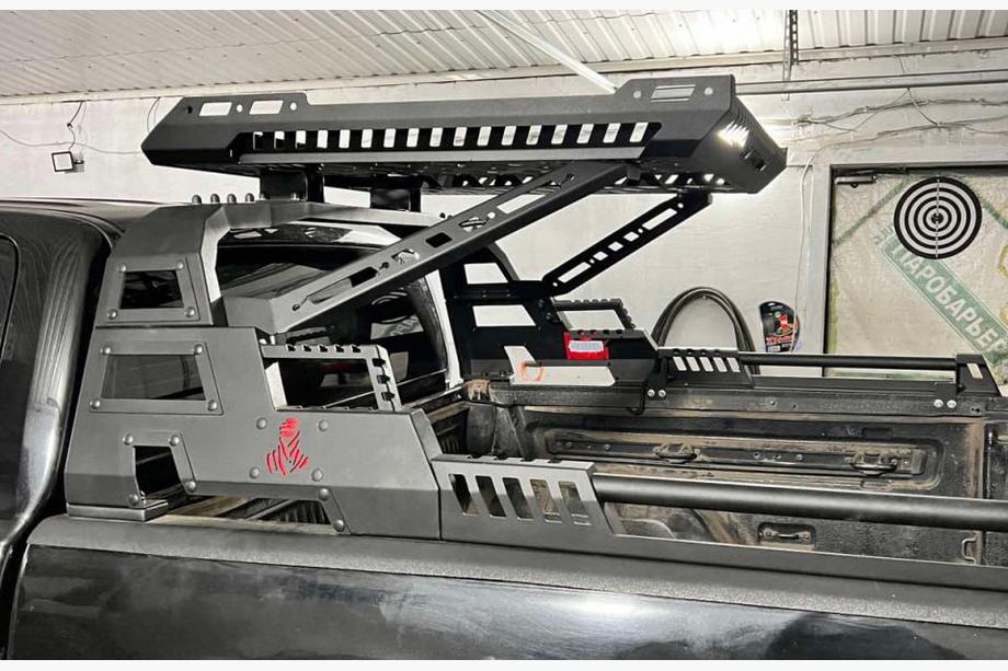 Isuzu D-Max 2019- Roll Bar with Basket Dakar (without roll covers) Image