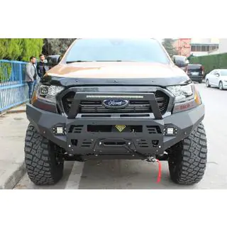 Front bumper with skid plate Dakar (2015-2022) photo 1